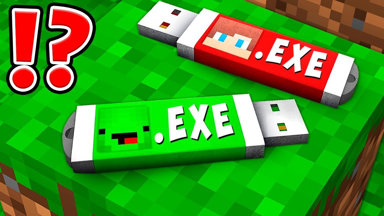 JJ and Mikey Found a Scary USB Drive in Minecraft at 3AM !
