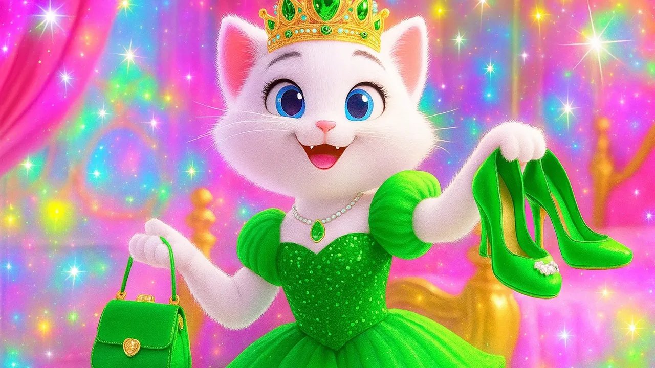 The Kitten Loves To Dress Up Like Its Mother ...