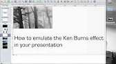 Keynote tutorial: How to create a Ken Burns Effect