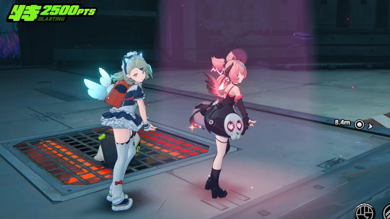 Aria & Sunna Bug Animation Dance In Battle | ZenlessZoneZero 2.6