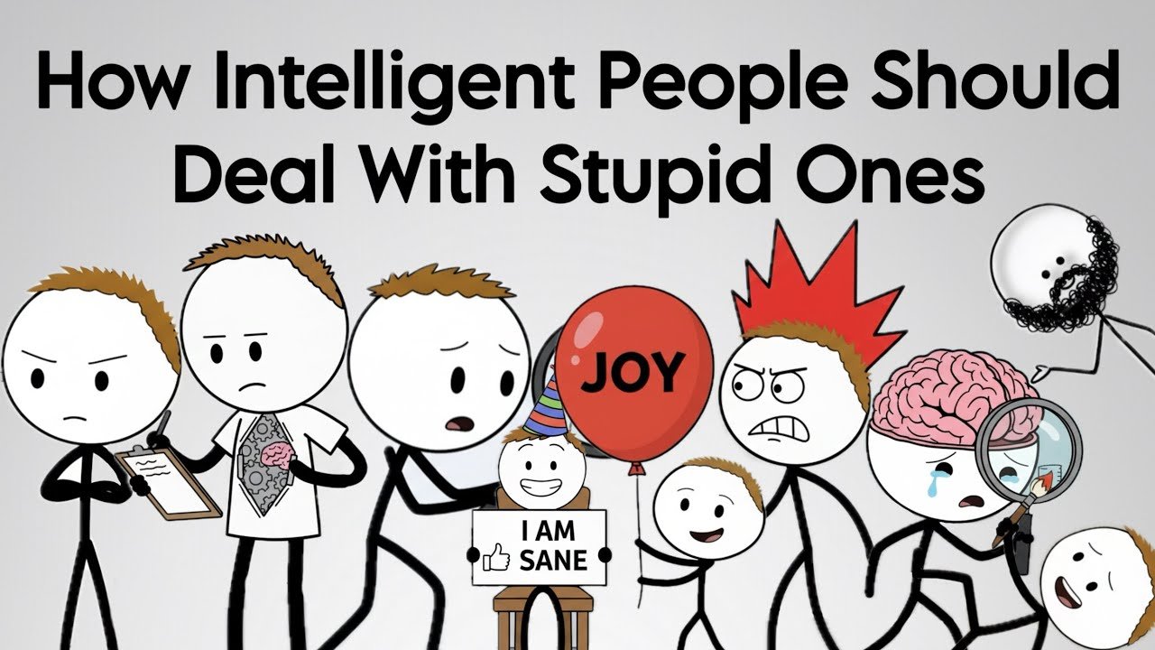 How Intelligent People Should Deal With Stupid Ones