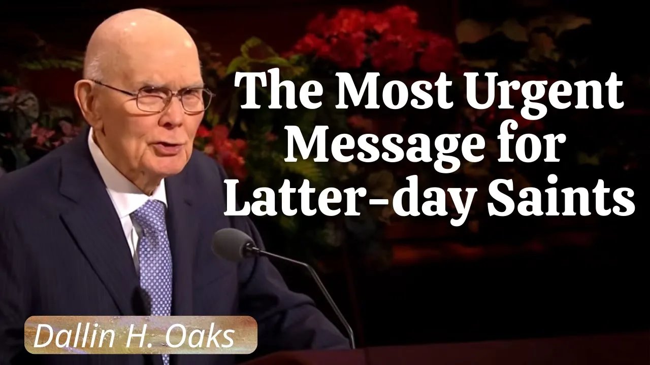 Elder Dallin H. Oaks: What’s Your Ultimate Pr...