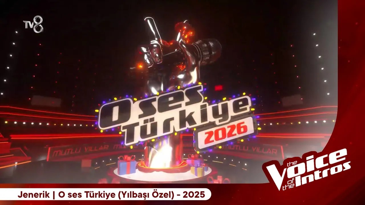 Intro/Jenerik | O ses Türkiye (Yılbaşı Özel)/The Voice of Turkey (New Year's Special) | 2025