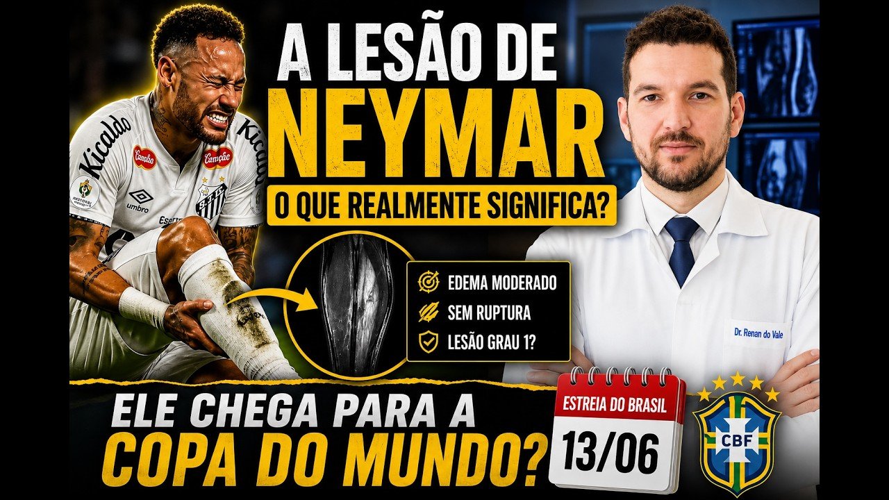 NEYMAR VAI CHEGAR PARA A COPA DO MUNDO?