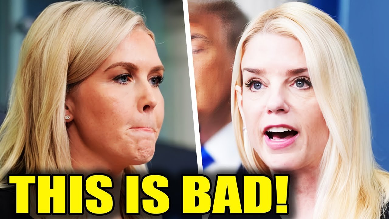 Leavitt SCRAMBLES After LEAKED Bondi Video TIES Trump to Epstein Cover-Up!