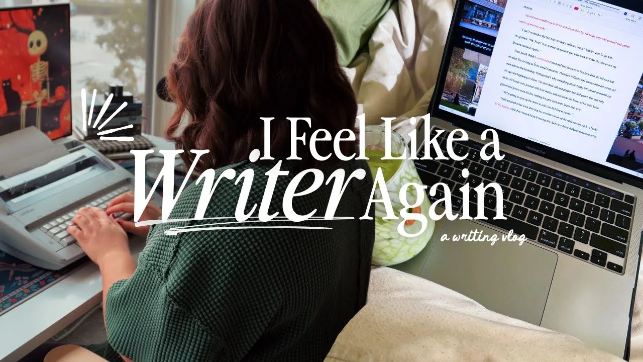 i finally figured out my story & beat my writing slump 🍂 #writingvlog #writing