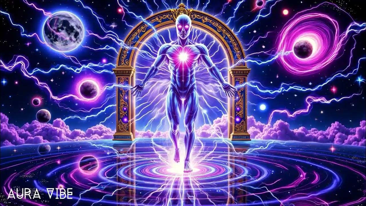 432hz + 852hz + 528hz Brain Massage Frequency Vibration – Restore Whole Body, Healing of Stress