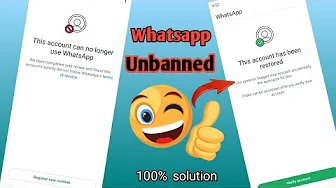 Whatsapp banned my number solution 2024 ||WhatsApp chalu kaise karen