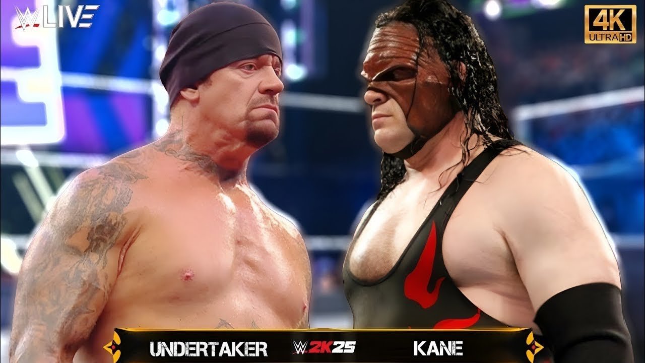 WWE 2K25 | Undertaker vs Kane | Extreme Rules Match – SmackDown Full Match