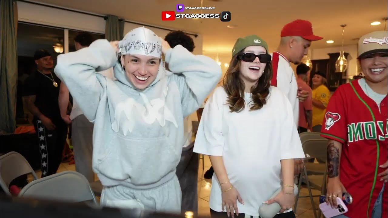 OUR GIRLFRIENDS CRASHED OUR LIVESTREAM!