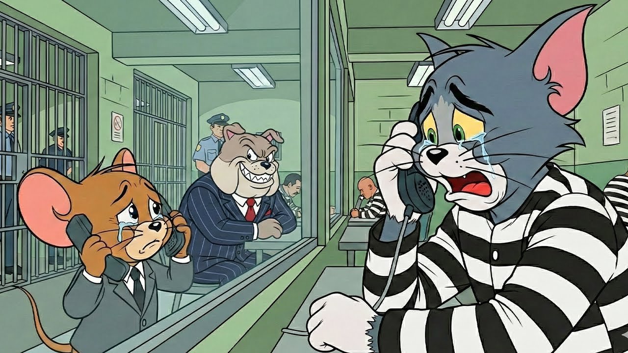💔Poor Tom! Spike's lies landed Tom in jail! What Jerry does will melt your heart.