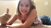 School Girl. Gymnast Stretch Routine 🔥 Teen Flexibility Training