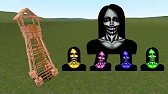 Kuchisake Onna Family Vs Towers In Garry's Mod Part 2 | Thanh Gmod