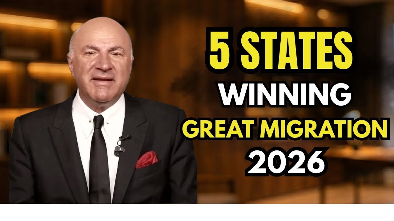 Kevin O'Leary : Title: 5 States Winning the "Great Migration" of 2026 (Explained)