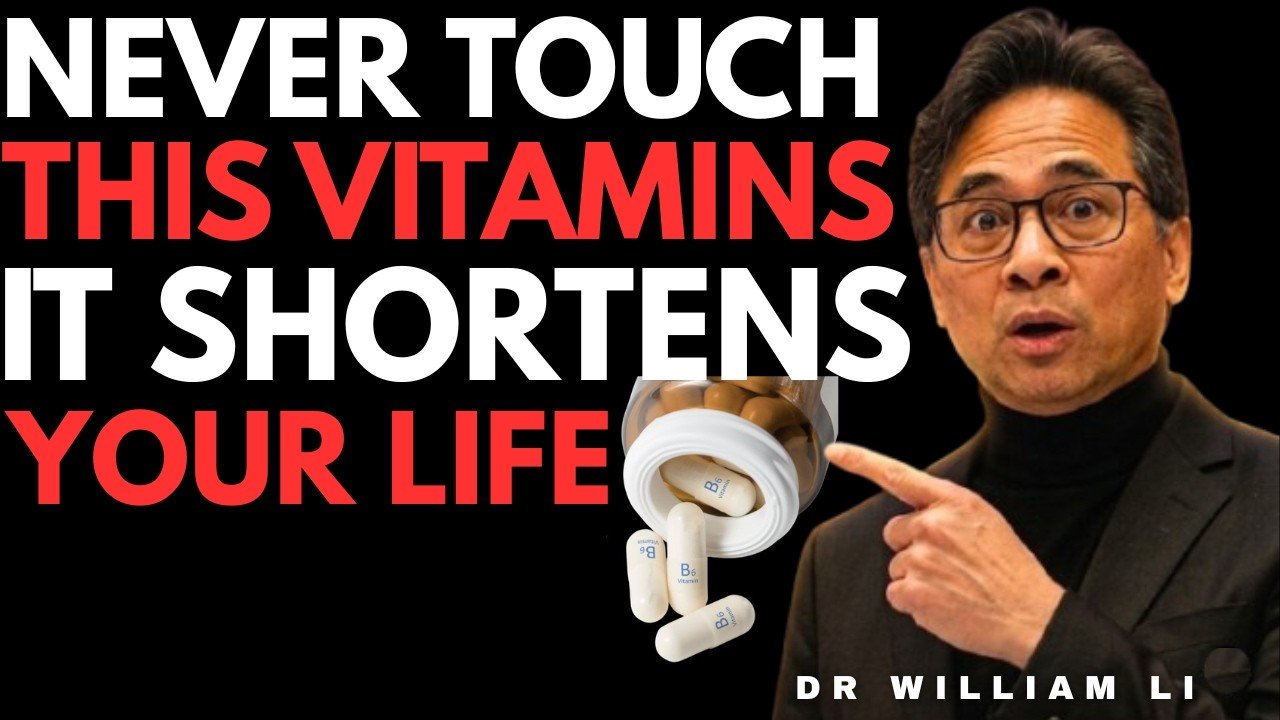 Over 60? 4 WORST Vitamins You Should NEVER Take and 4 You MUST Take Daily | Dr. William Li