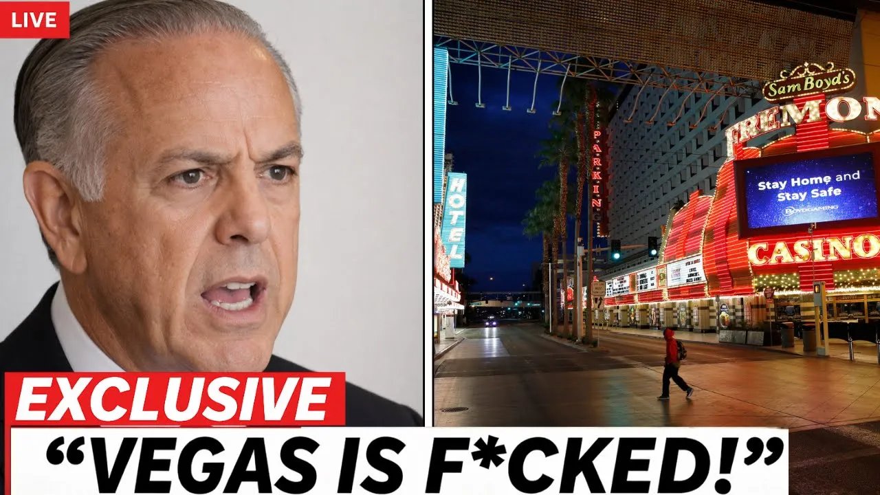 Vegas Casinos and Hotels are EMPTY as Tourists Leave After $20B Loss