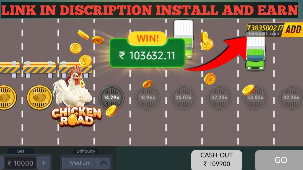 CHICKEN ROAD GAME PLAY | CHICKEN ROAD NEW VERSION 2026 | CHICKEN ROAD BIG EARNING