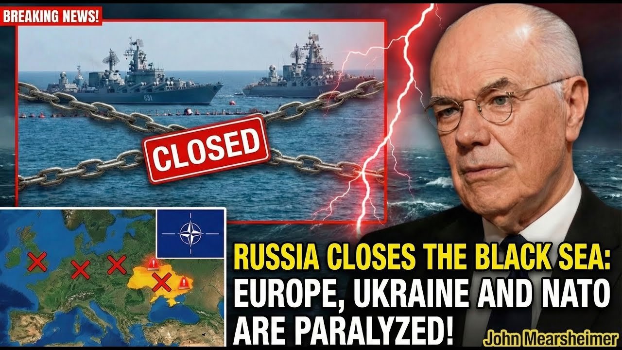 **Russia Closes the Black Sea: Europe, Ukrain...