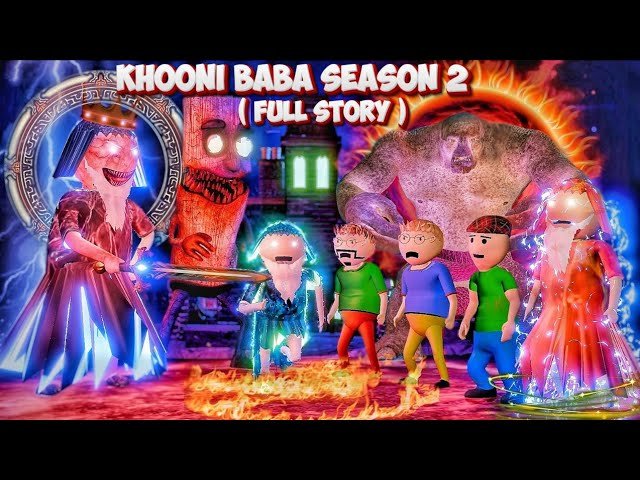 GULLI BULLI VS KHUNI BABA {FULL STORY} | Gulli Bulli Horror Story | HAUNTED VILLA
