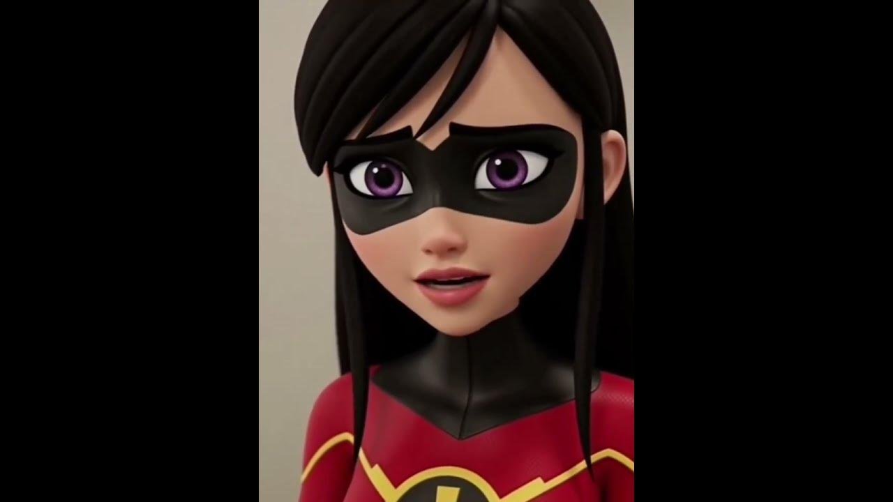 Violet Parr and the Skull Villain