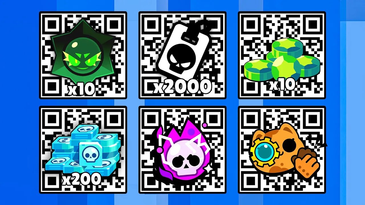 NEW RANDOM BS UPDATE QR CODE 2026 || BRAWL STARS QR CODES || BRAWL STARS NEW UPDATE