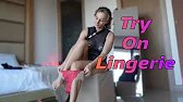 4k Transparent Lingerie & See-through look|Shein 2025 panties Try-On Haul