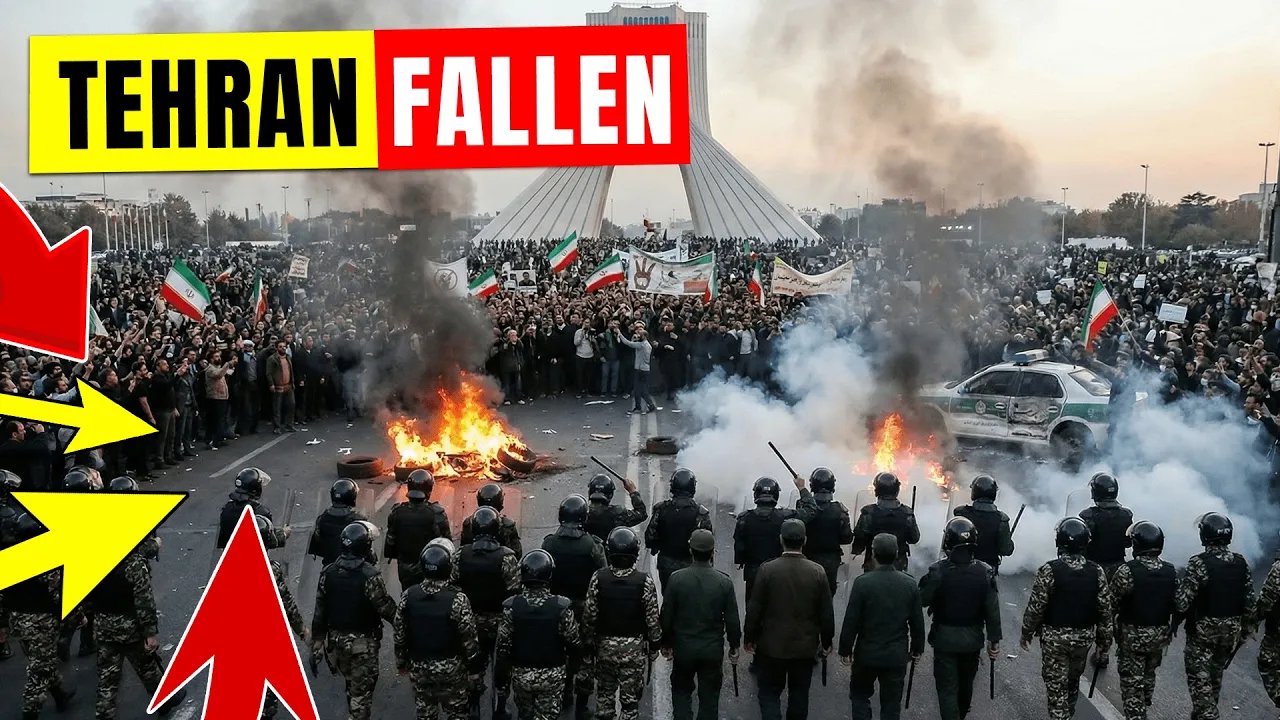 CIVIL WAR in Iran: Protesters SEIZE the IRGC Command and the Regime is Officially SHUT DOWN!