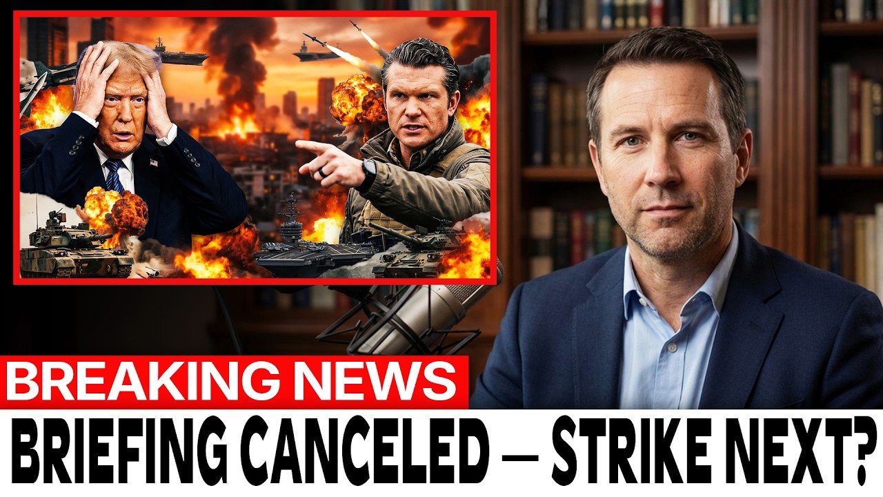 HEGSETH BRIEFING CANCELED— Trump’s Iran Plan Hours Away