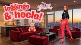 Shiny Leggings & High Heels! ❤️Valentine's Day Try-on! 💌