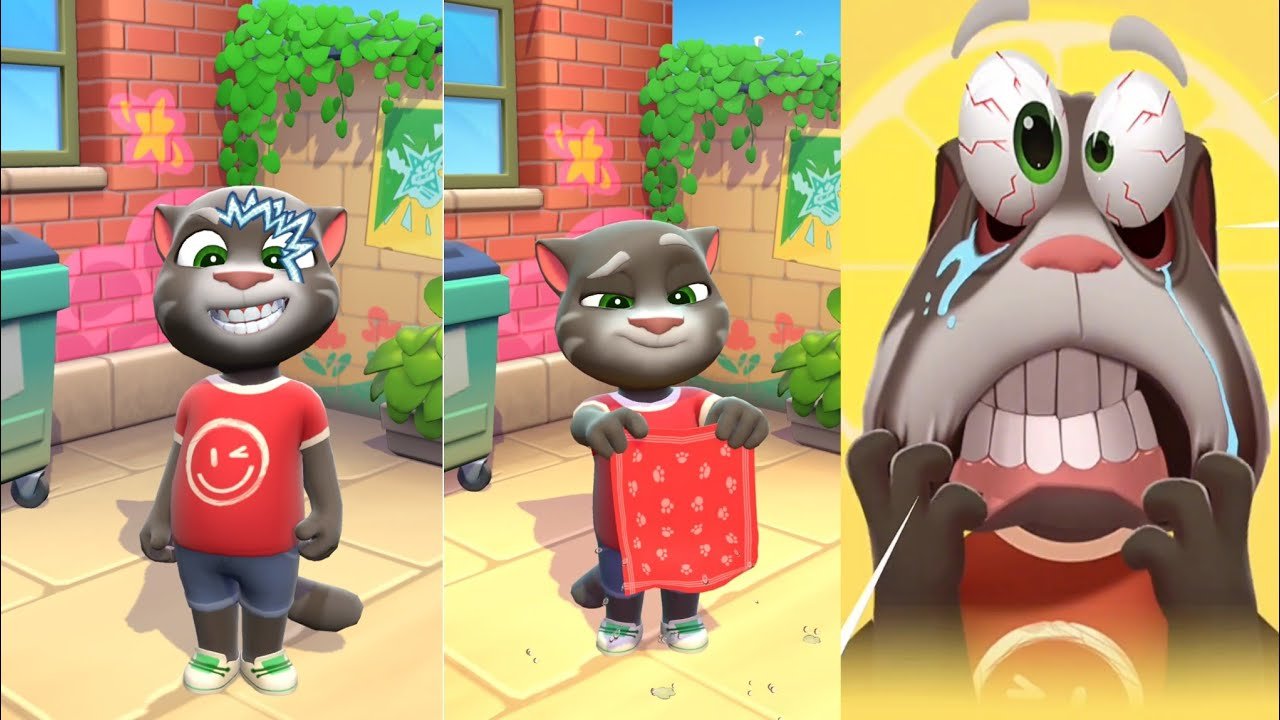 Talking Tom New update 2025 Top Glitches Funny Game play