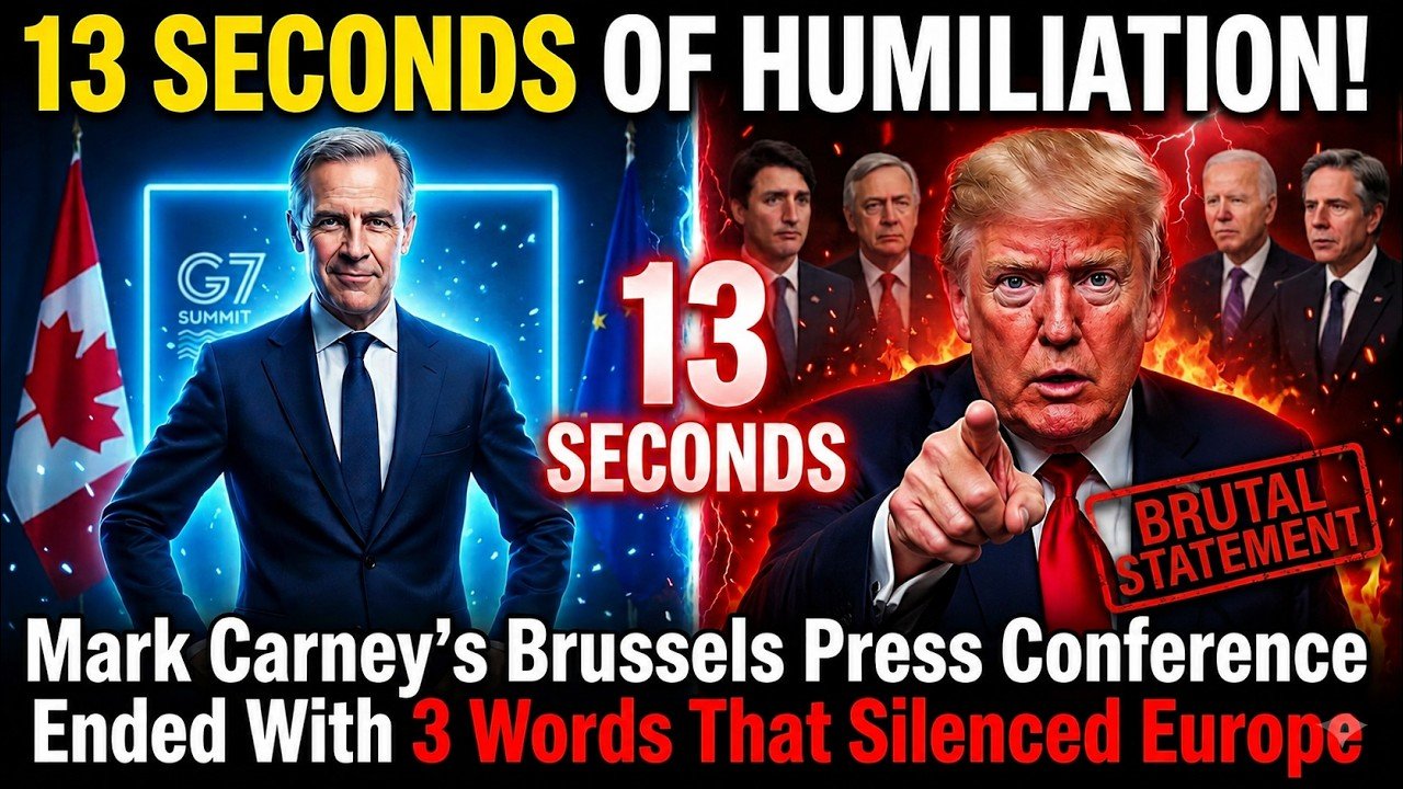 “MARK CARNEY LEFT EUROPE FROZEN!” 3 Words That Unleashed Chaos in Brussels
