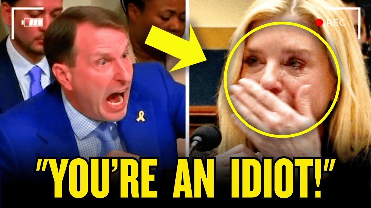 Dan Goldman SCREAMS At Pam Bondi After She HIDES Epstein-Trump Email