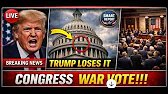 Trump LOSES IT over CONGRESS WAR VOTE — Constitutional CRISIS ERUPTS!!!