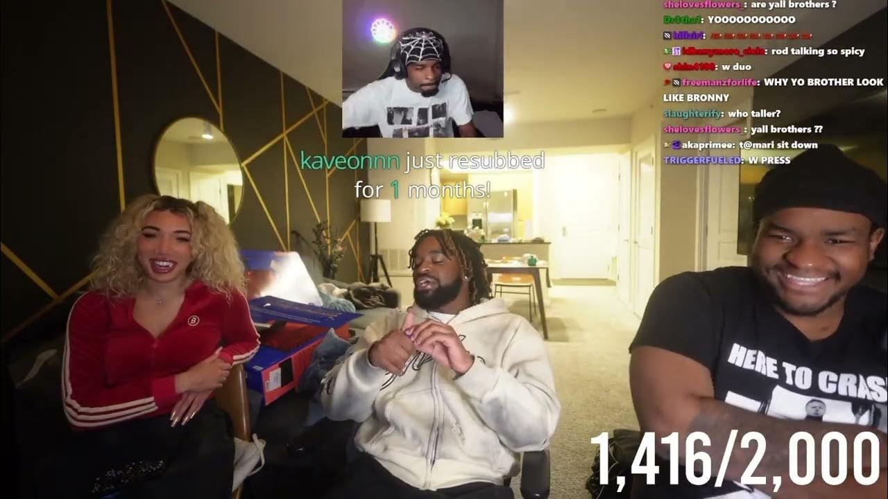 Tbvnks brother meets Cam Lavine for the first time...