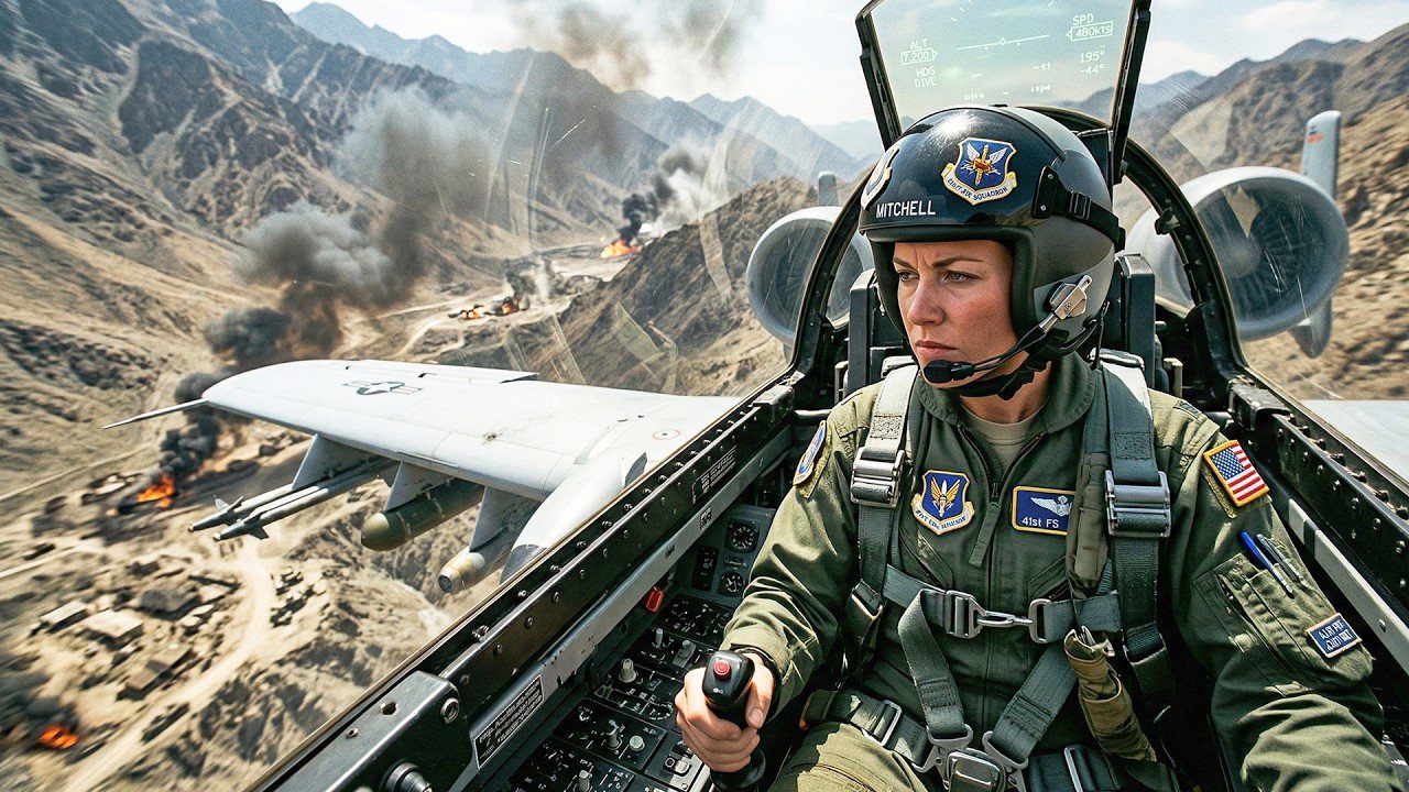 Even the SEALs Gave Up — Until a Female Pilot Turned Her A-10 into a Storm