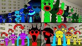 All the Sizes Of Nightmare Sprunki Want Me to Help Them in Gmod