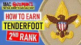 How To Earn Tenderfoot Rank - Scouts BSA