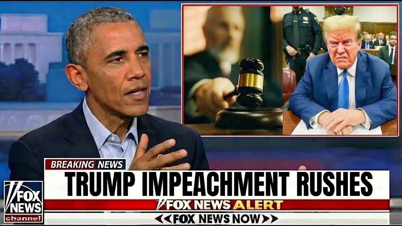 BREAKING: Trump FACES JAIL as Congress DROPS 7 Impeachment Articles SAME DAY | Barack Obama
