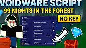 Voidware Script 99 Nights in the Forest – Bring Items (Gold, Flowers, Bandages, Chest, Diamonds)