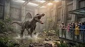 I Found a REAL Dinosaur Zoo | Jurassic World Visit (POV) #prehistoricanimals #trex #mosasaurus