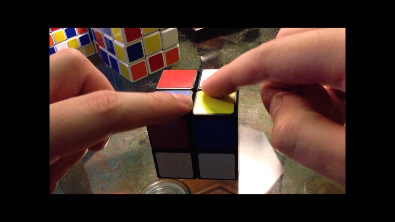 ASMR How to Solve a 2x2x2 Rubik's Cube - For Relaxation