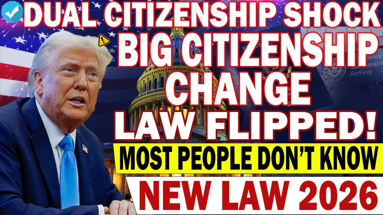 💥 Breaking: Dual Citizenship Law Changes February 2026 | What You Need to Know