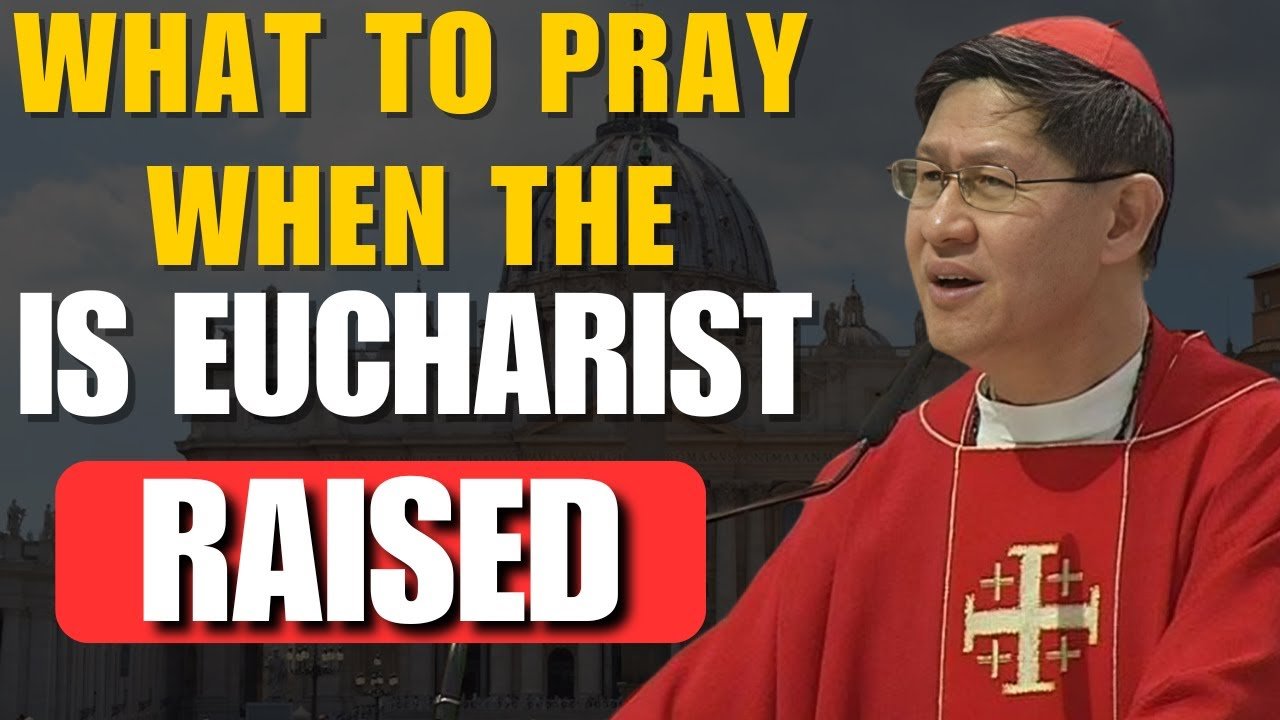 Do THIS When the Eucharist Is Lifted — Cardinal Tagle’s Hidden Teaching That Changes Everything