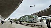 First train to arrive at the new ​⁠​⁠LA Metro LAX Station