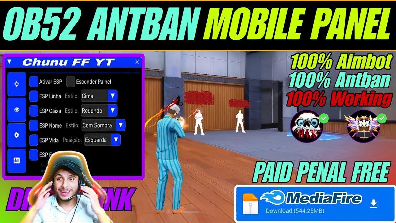 Free fire Headshot Hack || Panel for mobile F...