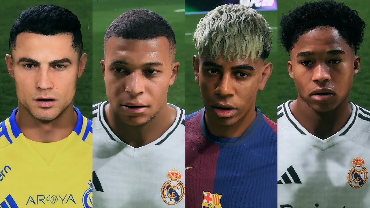 FC 26 vs FC 25 | 120+ Player Faces Comparison Ft Ronaldo, Messi, Yamal & More #fc26