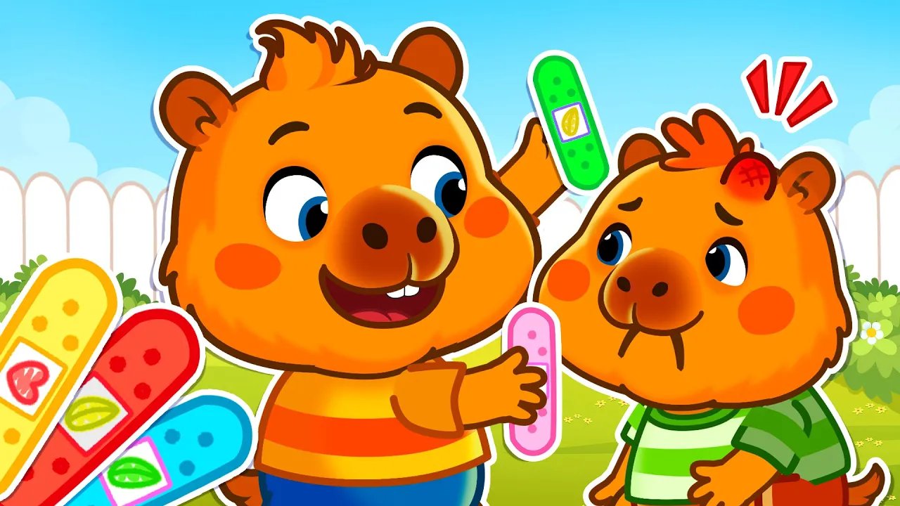 Boo Boo Song | Capybara Got A Boo Boo! | Capy...