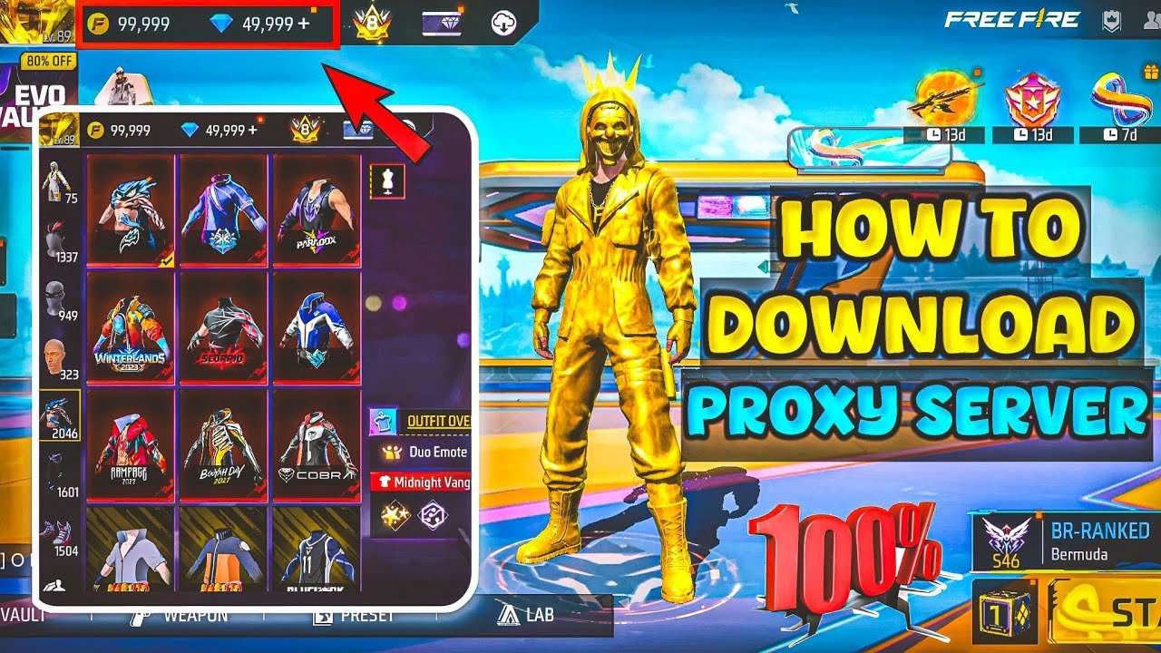 Easiest Way To Download Free Fire Proxy Server 😍🔥 (No Root & Takes Only 2 Minutes)