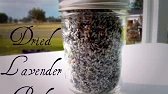 Saving Dried Lavender