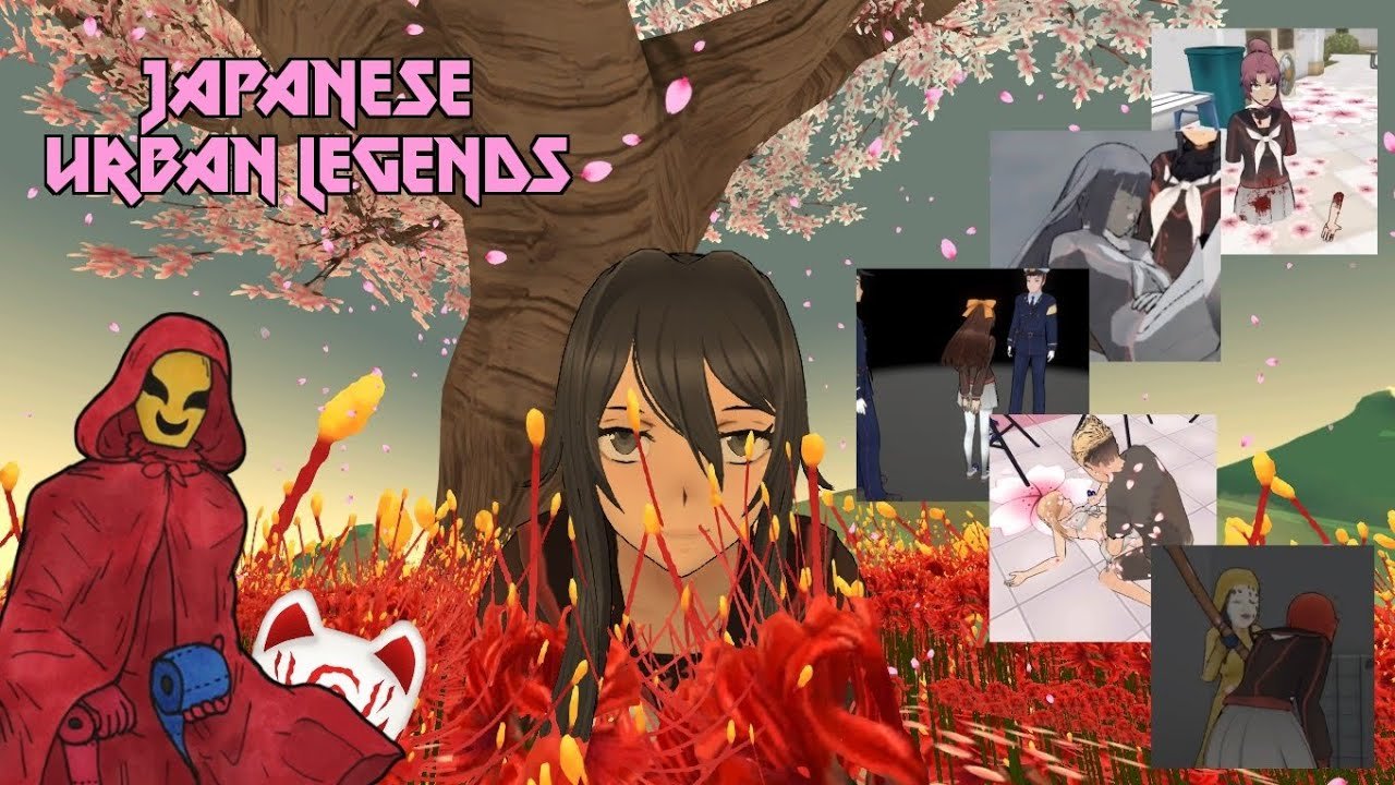 Eliminating Rivals Based On Japanese Urban Legends | Yandere Simulator 1980s Mode